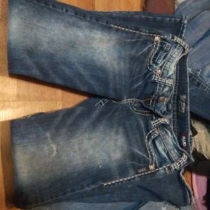 Silver jeans